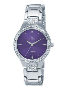 PA Maxima - O-56961BMLI Purple Dial Analog Watch for Women