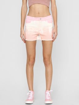 ONLY - Tie Dye Denim Shorts
