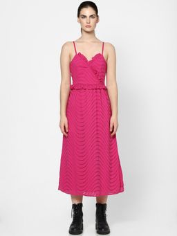 ONLY - Sleeveless Dress With Mock Wrap Detail At Bust