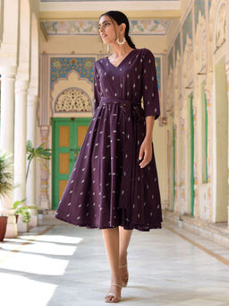 Okhai - Spellbound' Hand Block Printed Dress ()