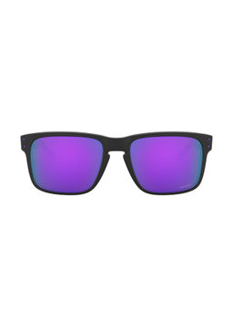 Oakley - Men UV Protected Violet Lens Square Sunglasses - 0OO91029102K655