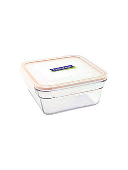 Glasslock - Airtight Break Resistant Food Storage Container,Microwave Safe, Square, 1615 ml