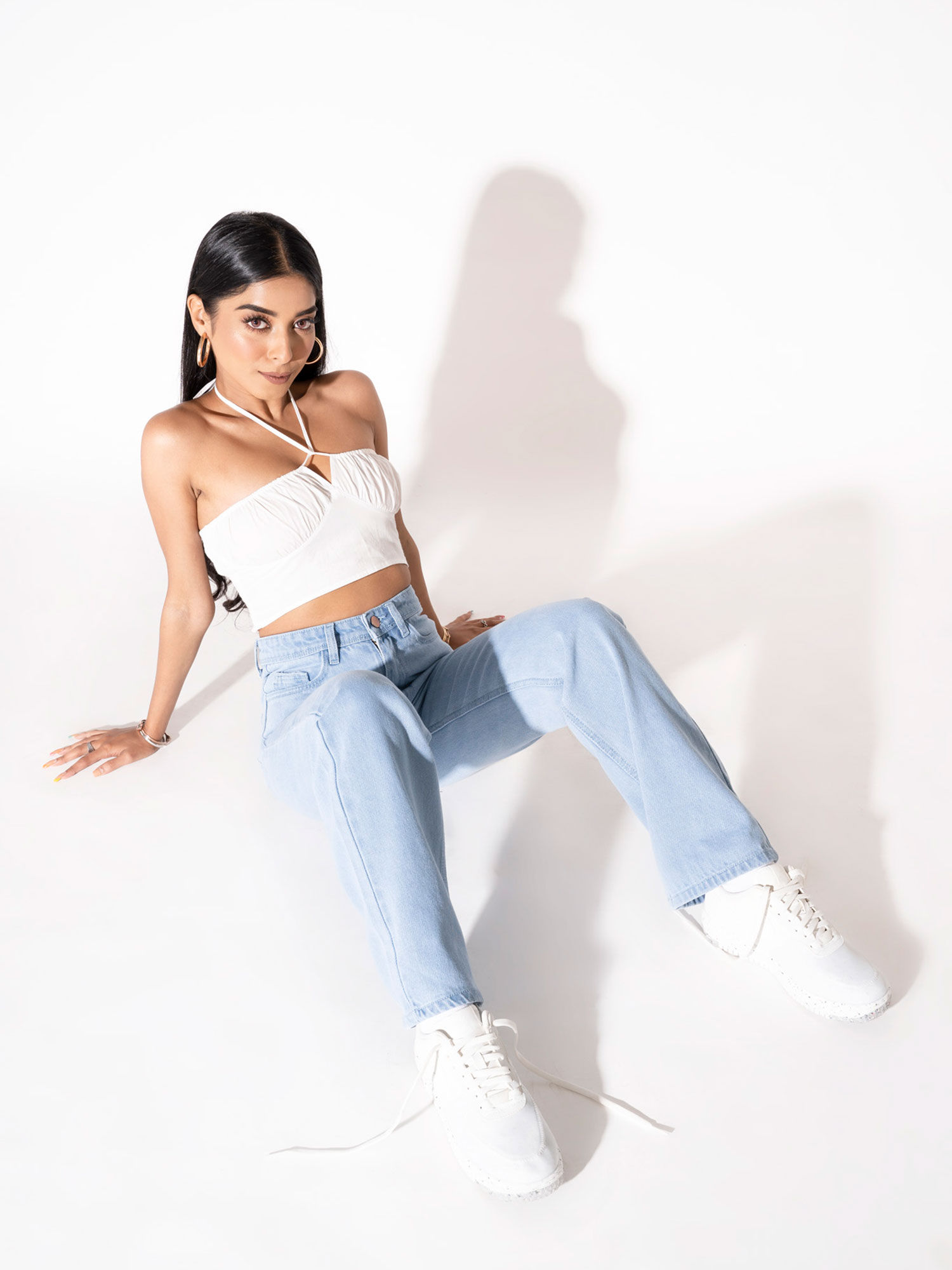 Mom Flare Wide Leg High Rise Jeans 
