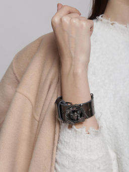 Outhouse - Metallic OH V Astra Gunmetal Cuff