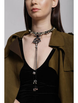 Outhouse - Metallic OH V Iridescent Nova Chord Choker