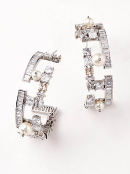 Outhouse - Silver The Zeta Nova Hoops