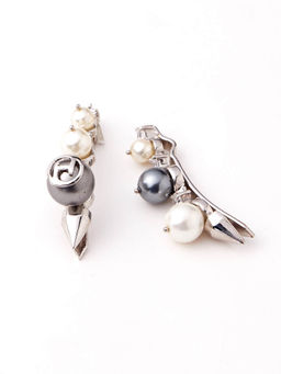 Outhouse - Silver OH Celeste Lynx Hairclip