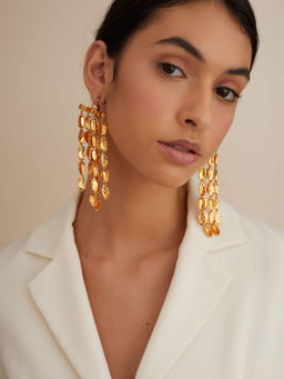 Outhouse - Oh Poppi Dewdrop Statement Earrings