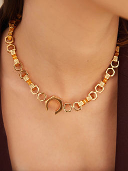 Outhouse - Oh Poppi Bolt Link Necklace