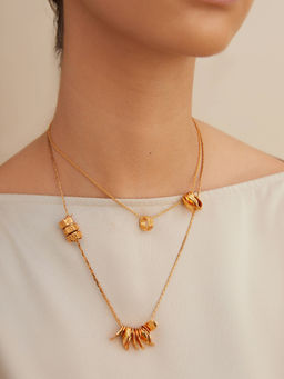 Outhouse - Oh Poppi Bolt Layered Necklace