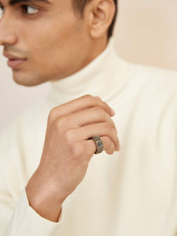 Outhouse - Poppi Bolt Ring - Gunmetal