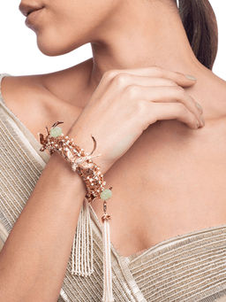 Outhouse - Eden's Arbour Pearl Tassel Bracelet