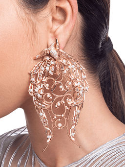 Outhouse - Lophorina Trellis Ear Chandeliers