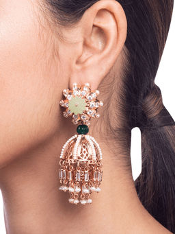 Outhouse - Melon Sculpt Earrings