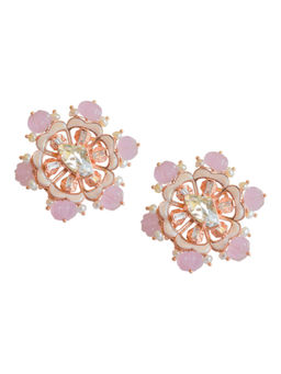 Outhouse - Fluora Eternite Blush Ear Studs