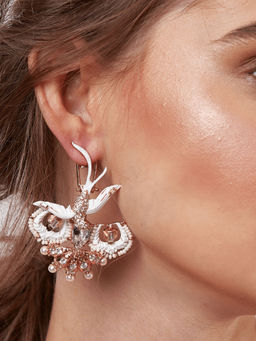 Outhouse - Lophorina Twirl Drop Earrings