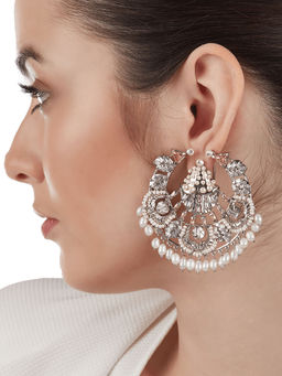 Outhouse - Clair De Lune Noir Earrings