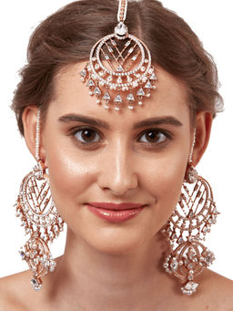 Outhouse - Odette Chatoyer Rouge Maang tikka