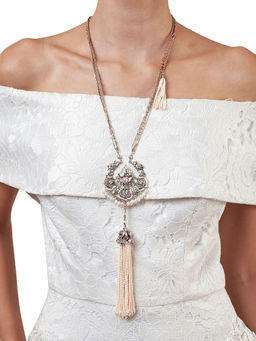 Outhouse - Clair De Lune Tassel Pendant