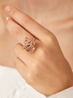 Outhouse - Amber Bouquet Nail ring