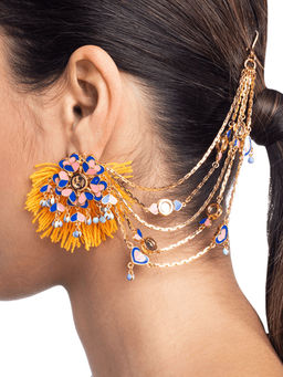 Outhouse - Flower Mainden Citric Sundaze Bouquet Earrings