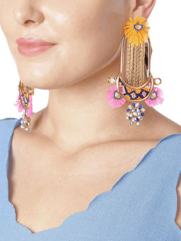 Outhouse - Aztec Gold tribe Earrings