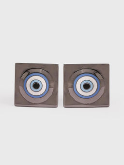 Outhouse - Protego Cufflinks In Gunmetal