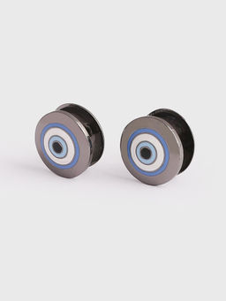 Outhouse - Circle Of Life Cufflinks In Gunmetal