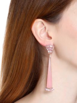 Outhouse - Glazed Rose Earrings