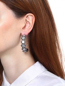 Outhouse - Cluster Gunmetal Hoops
