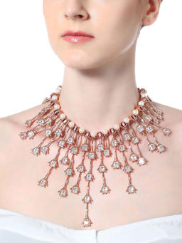 Outhouse - Cluster Rose Necklace