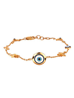 Outhouse - Circle Of Protego Charm Bracelet - Gold