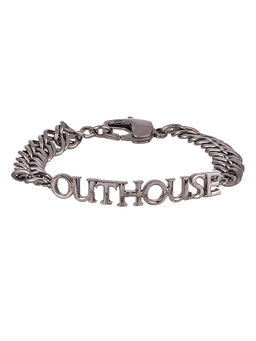 Outhouse - Outhouse Icon Chain Link Bracelet - Gunmetal