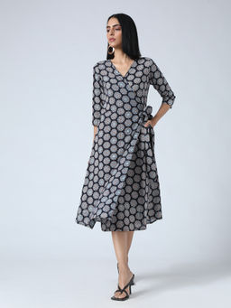 Okhai - Black Printed Dress