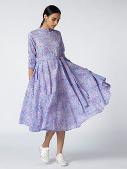 Okhai - Ecstasy Cotton Hand Block Print Dress