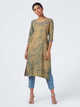 Okhai - Fairydust Tie-Dye Rayon Kurta