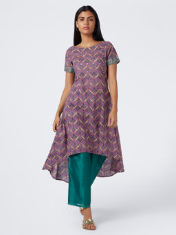 Okhai - Summer Holiday Cotton Hand Block Printed Kurta