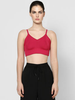 ONLY - Solid Strappy Ribbed Bralette
