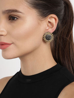 Fida - Gold Dualist Turtle Earrings