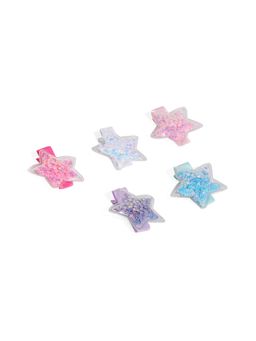 ToniQ - Kids Multi-Color Alligator Hair Clip (Set of 5)