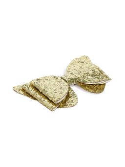 ToniQ - Kids gold Embellished Butterfly Shaped Alligator Hair Clip