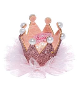 ToniQ - Kids Pink Embellished Alligator Hair Clip