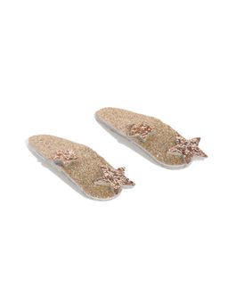 ToniQ - Kids Party Gold Star Tic Tac Hair Clip (Set of 2)