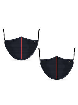Turtle - Black Anti-Pollution Preventive Mask (Pack of 2)