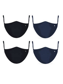 Turtle - Multi-Color Outdoor Seamless Face Mask (Pack of 4)