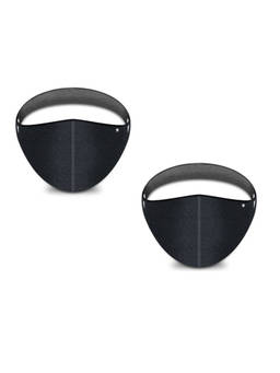 Turtle - Grey Anti-Dust Biker Mask (Pack of 2)
