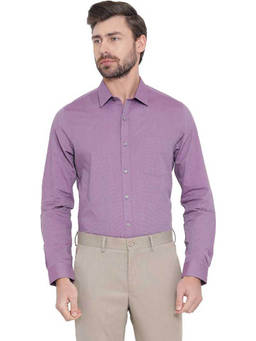 Turtle - Purple Solid Casual Shirt
