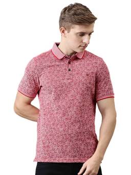 Turtle - Red Printed T-Shirt