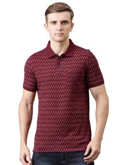 Turtle - Burgundy Printed T-Shirt