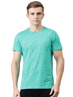 Turtle - Green Printed T-Shirt